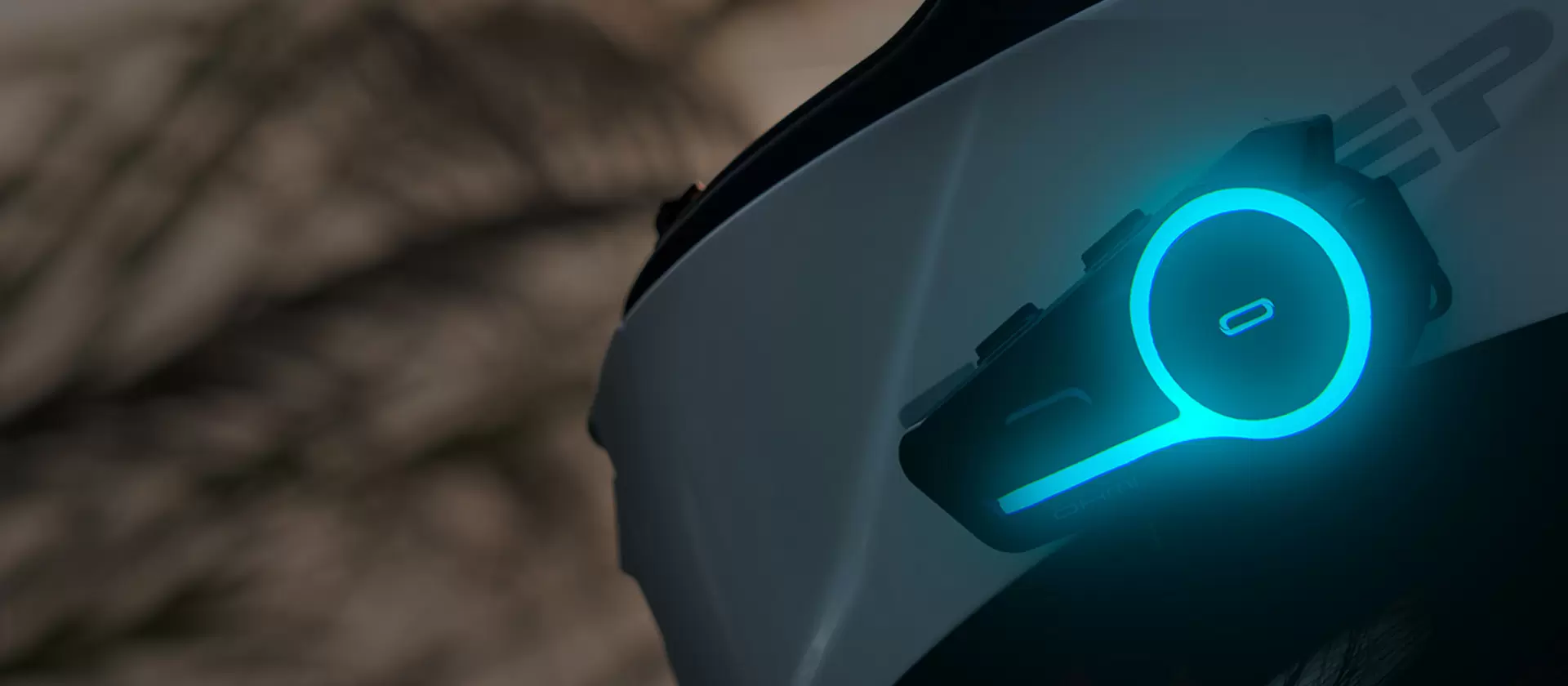 سماعة بلوتوث ذكية للخوذة